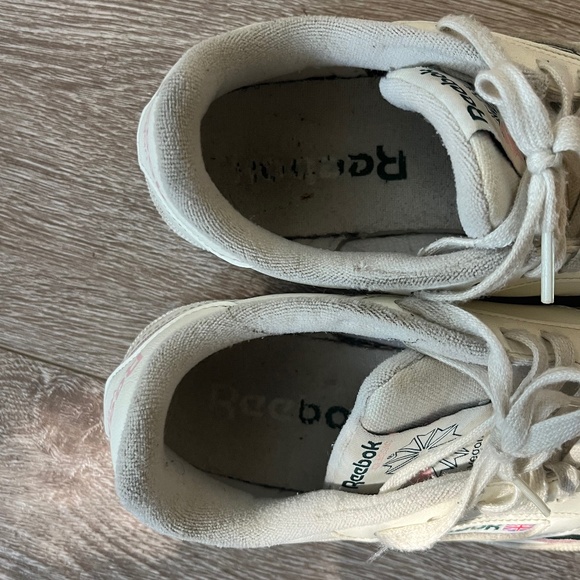 Reebok Club C85 Vintage Pink and Green Size 7.5 Women’s Vegan leather - Picture 8 of 8